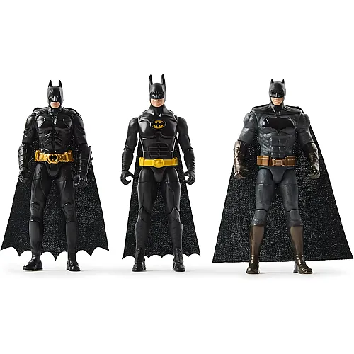 Ultimate Batman Set mit 3 Batman Figuren 10cm