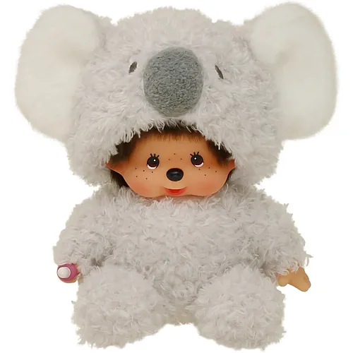 Monchhichi Sitting Fluffy Koala - 18 cm