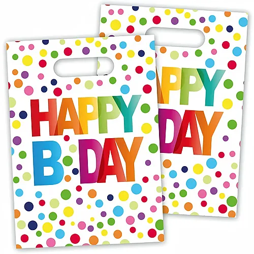 Folat Partyt�ten Happy Birthday Konfetti, 8St.