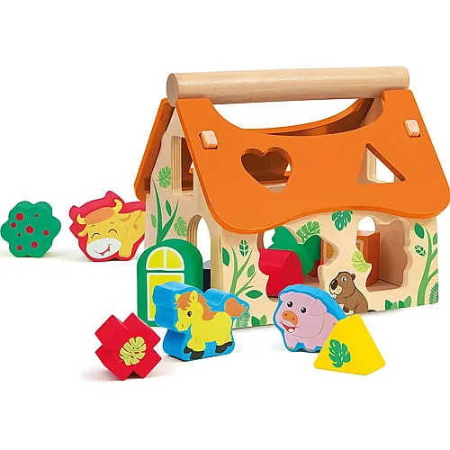 Formen Sortierhaus aus Holz