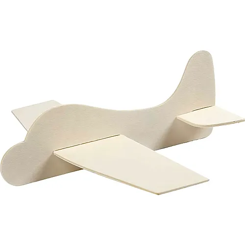 Creativ Company Dekorieren Sie Ihr Holzflugzeug, 20 Stck.