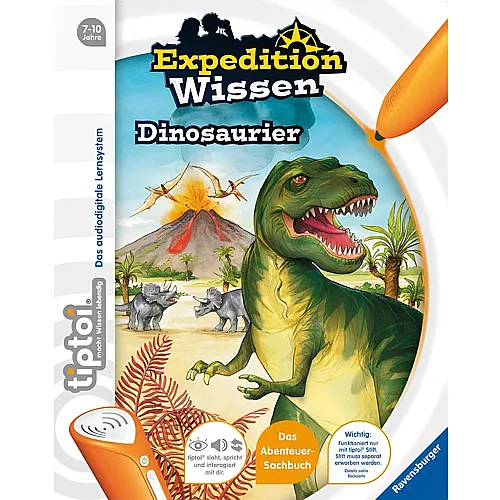Ravensburger tiptoi Expedition Wissen Dinosaurier