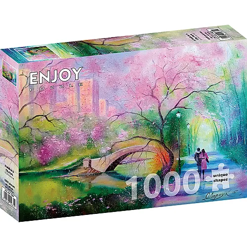 Enjoy Puzzle Spaziergang im Stadtpark - 1000 Teile