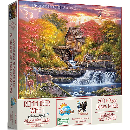 SunsOut Puzzle Abraham Hunter Erinnerst Du Dich? - 500 Teile