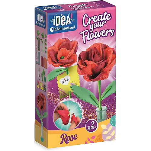 Make your Flower Set Rose DE/FR/IT/EN