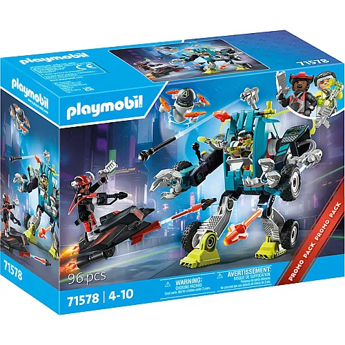 Roboter vs. Fluggleiter 71578