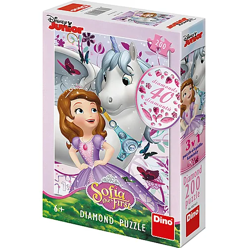 Dino Puzzle Sofia the First - 200 Teile