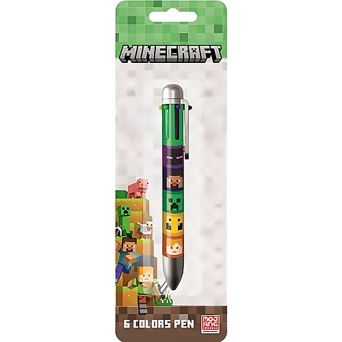 Sombo Minecraft Mehrfarbenstift 6 Farbenstift
