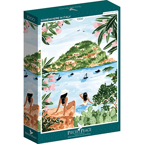 Pieces & Peace Puzzle Sabina Fenn Somewhere in Italy - 1000 Teile