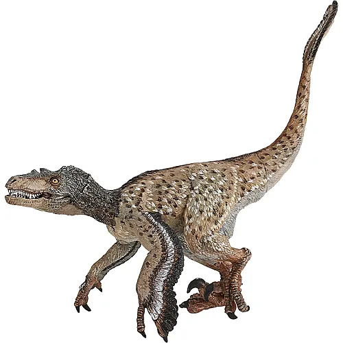 Papo Die Dinosaurier Velociraptor mit Federn
