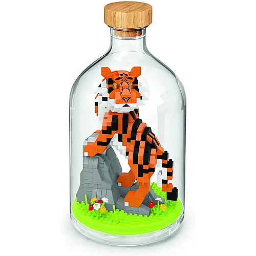 WiseHawk Bausatz mit Miniaturbl�cken zum BAU von Insekten und kleinen Tieren. Inklusive Methacrylat-Flasche zum Schutz der