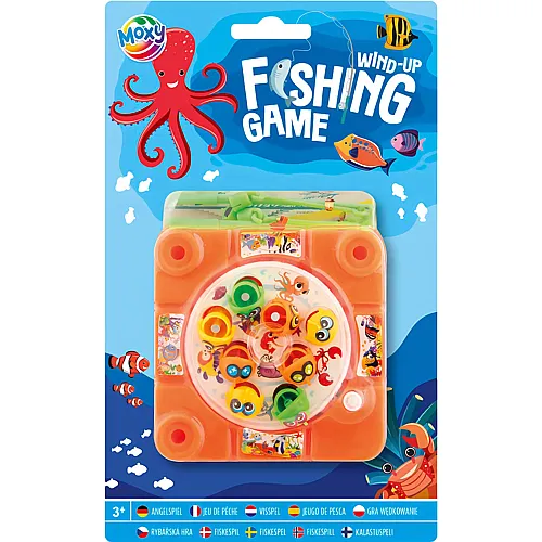 Creative Craft Group Aufziehbares Angelspiel Orange