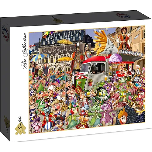 Grafika Puzzle Art Collection The Lille Braderie - 2000 Teile