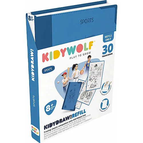 Kidywolf Nachf�llpack Sport zu Designtafel