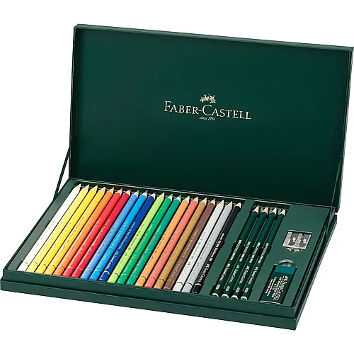 Faber-Castell Farbstifte-Set Polychromos - 20 Teile