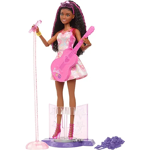 Barbie Pop Star Puppe mit drehbarer Bhne