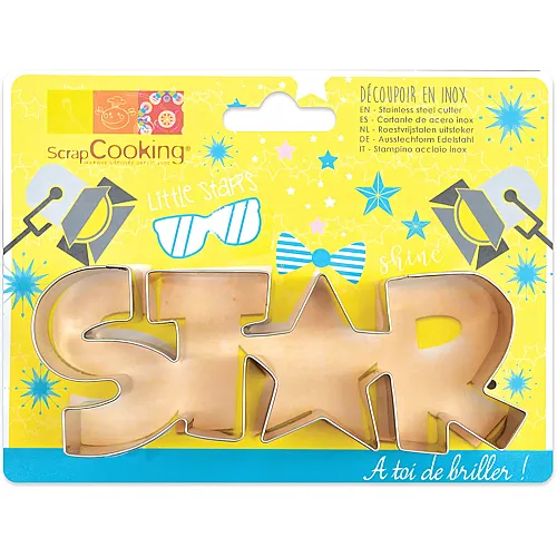 ScrapCooking Ausstecher Star - 14 x 5 cm