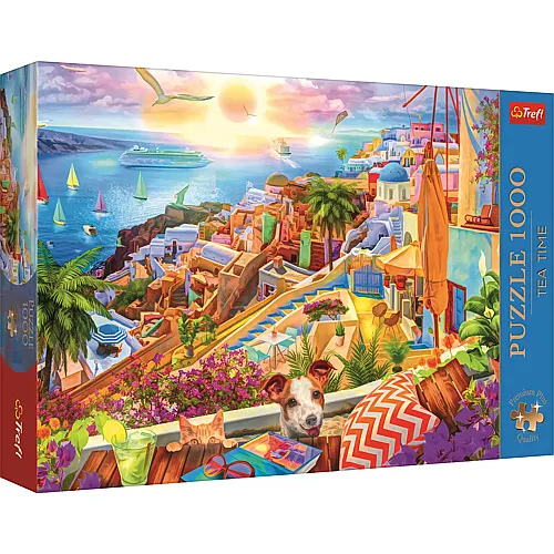 Besuchen sie Santorini - 1000 Teile