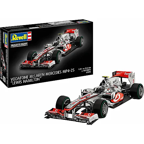 Modellbau Vodafone McLaren Mercedes MP4-25 L. Hamilton 103Teile