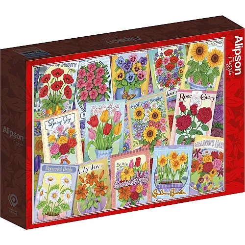 Alipson Puzzle Gardeners Joy - 1000 Teile