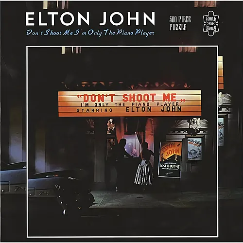 Rock Saws Puzzle Elton John - Dont Shoot me I'm Only the Piano Player - 500 Teile