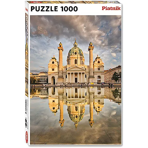 Piatnik Puzzle Karlskirche Vienna, Austria (1000Teile)