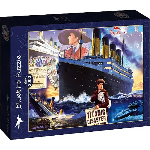 Bluebird Puzzle Titanic - 2000 Teile