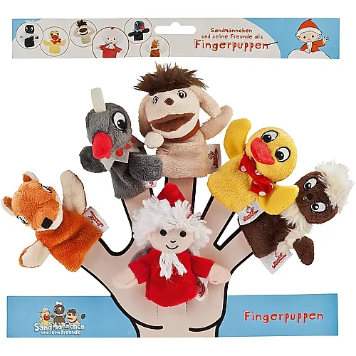 Fingerpuppen 6Teile
