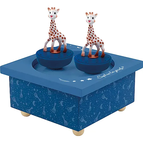Trousselier Spieluhr mit tanzenden Giraffen, Milchstrasse magnetisch