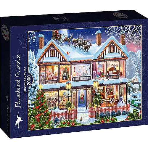 Weihnachtshaus 2000Teile