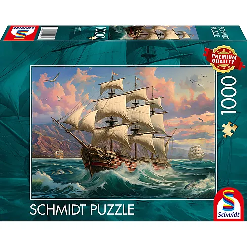 Schmidt Puzzle Im Wind der Freiheit - 1000 Teile