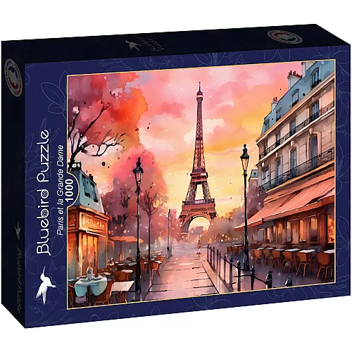 Bluebird Puzzle Paris et la Grande Dame - 1000 Teile