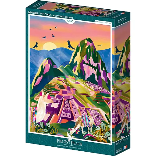 Pieces & Peace Puzzle Machu Picchu - 1000 Teile