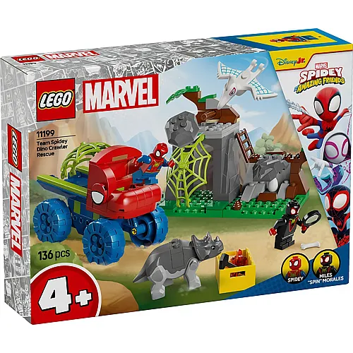 LEGO Spidey und Seine Super-Freunde Spiderman Spideys Team auf Rettungsmission im Dino-Truck 11199