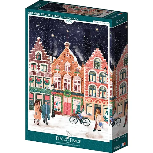Pieces & Peace Puzzle Br�gge zu Weihnachten - 1000 Teile