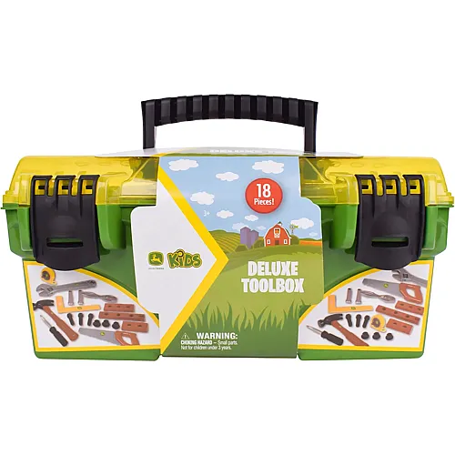John Deere Deluxe Werkzeugbox 18Teile