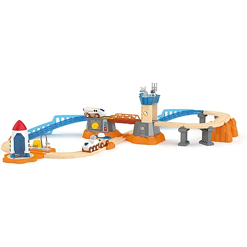 Hape Eisenbahn Mars Launch Rail Set