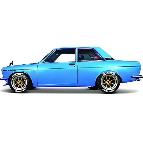 Maisto 1:24 Datsun 510 1971 Blau