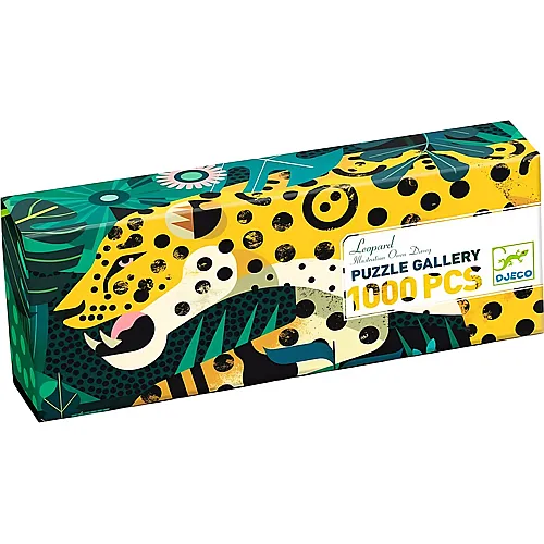 Djeco Puzzle Gallerie Leopard (1000Teile)