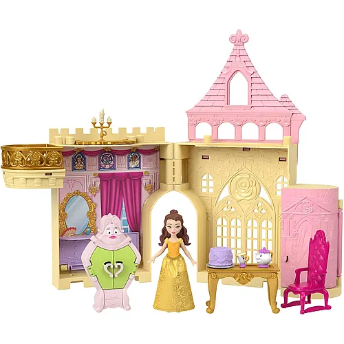 Mattel Disney Princess Belles Stapelschloss Puppenhaus
