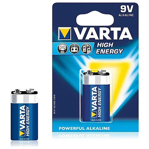 Varta 9V High Energy Batterie