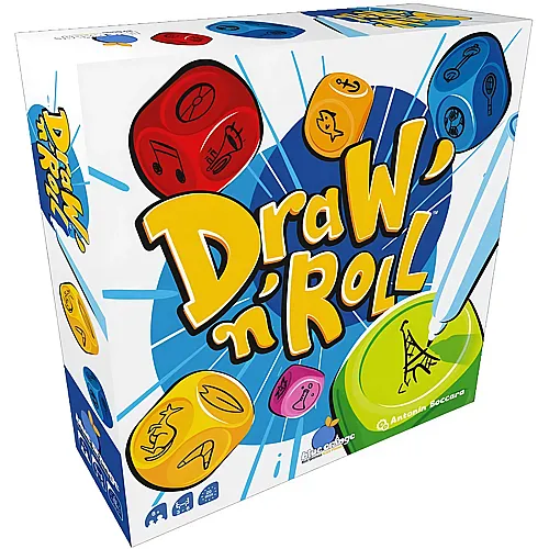 Blue Orange Draw'n'roll - Mehrsprachig