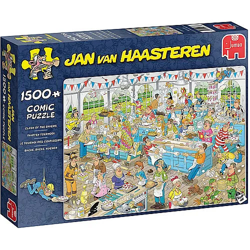 Jumbo Puzzle Jan van Haasteren Backe, backe, Kuchen (1500Teile)