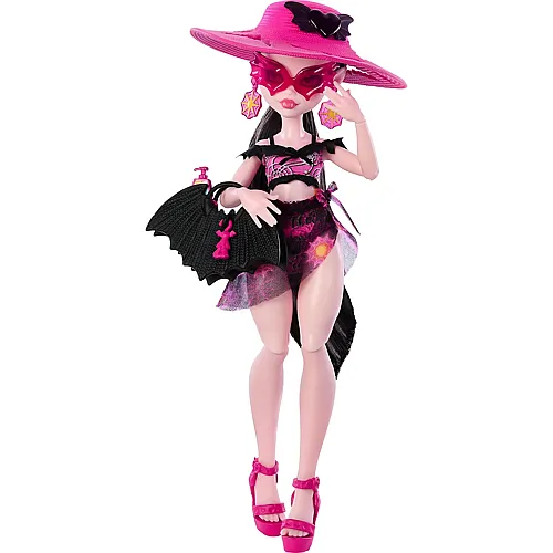 Scare-adise Island Draculaura Puppe mit Badeanzug