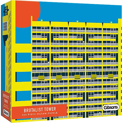 Gibsons Puzzle Brutalist Tower - 500 Teile