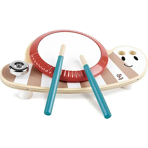 Hape Kreativ Drum Slug Dan Musical Holzspielzeug
