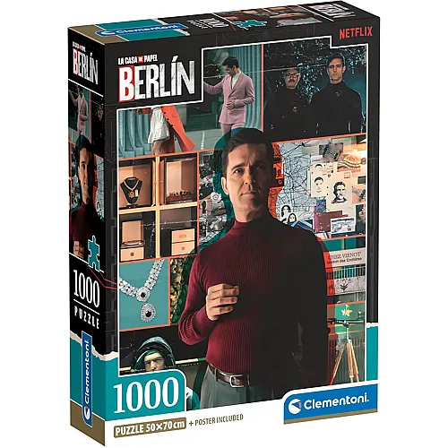 Clementoni Puzzle La Casa de Papel II - 1000 Teile