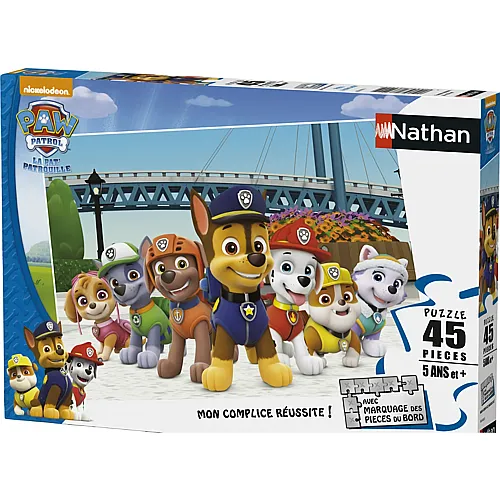 Nathan Puzzle Paw Patrol - 45 Teile