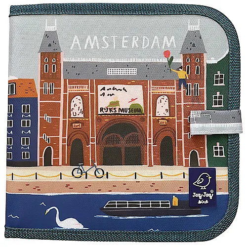 Kreidemalbuch mit 4 Kreiden Amsterdam