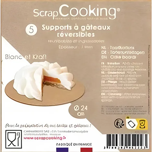ScrapCooking Kuchenunterlage - 5 Teile